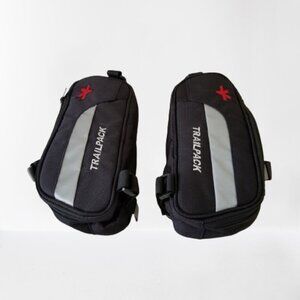NEW! Trailpack Accessory Bike Bags - 2-Pack Set w/Zipper/Cinch Straps